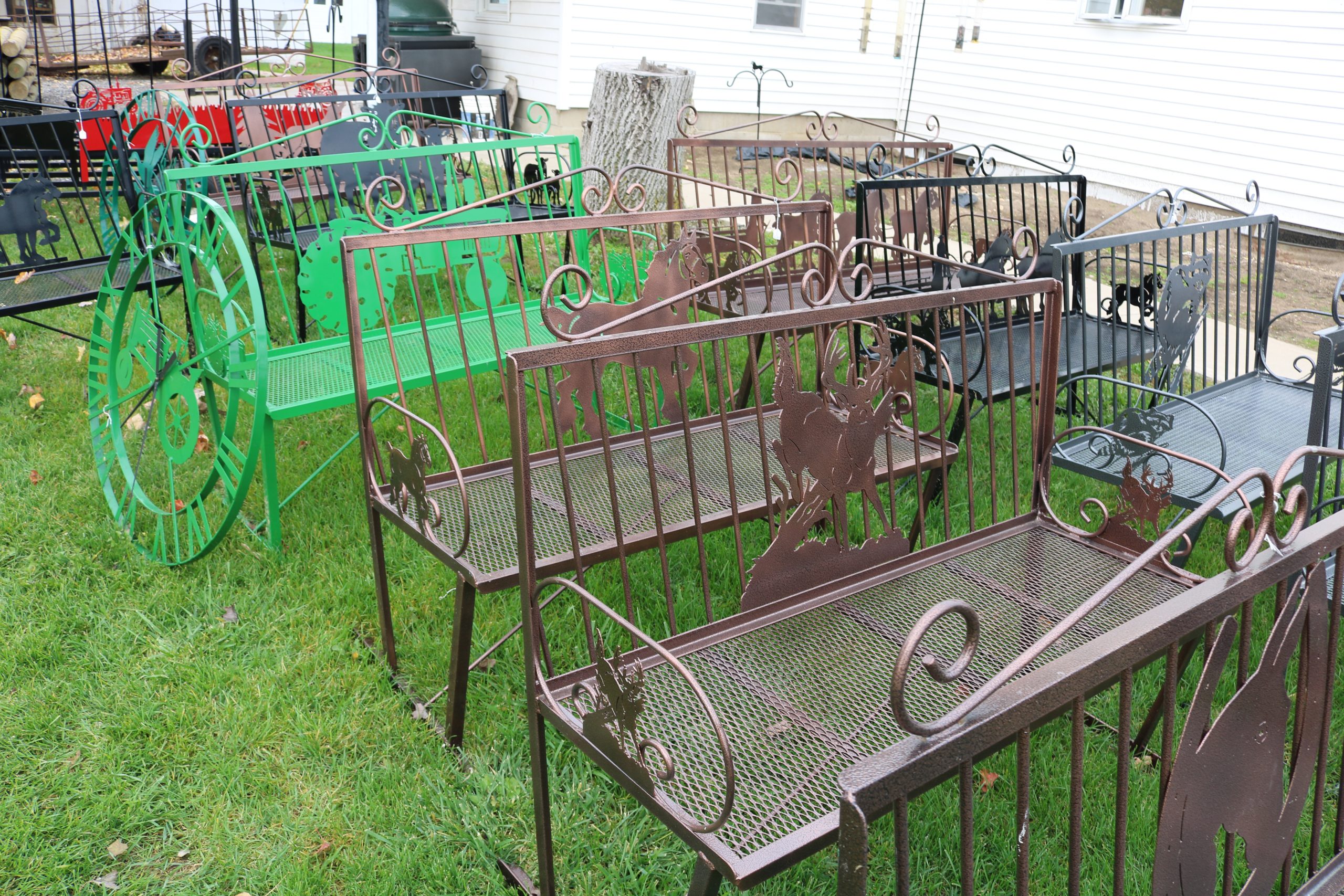 Handmade wrought iron items from Countryside Creations