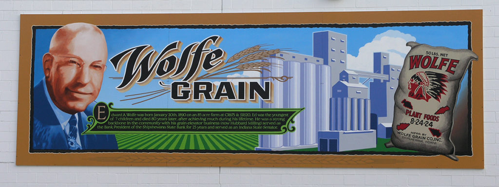 Wolfe Grain mural