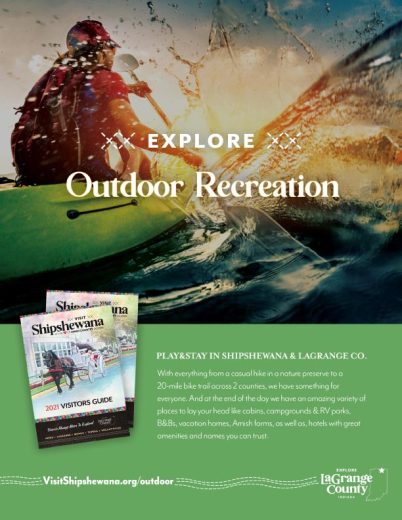Outdoor recreation itinerary cover