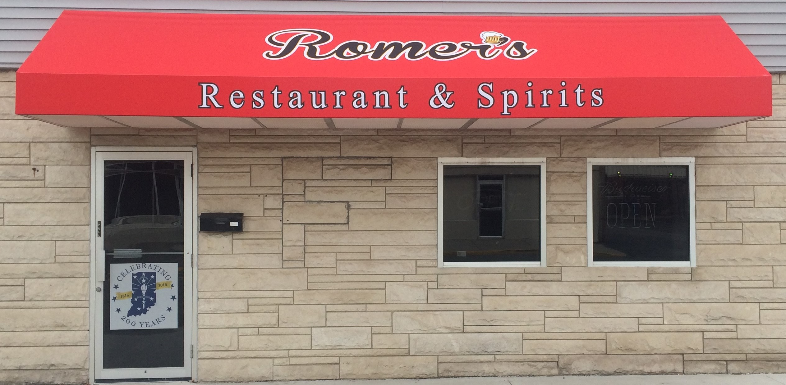 Romer's Restaurant & Spirits storefront