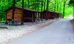 Twin Mills Camping cabins