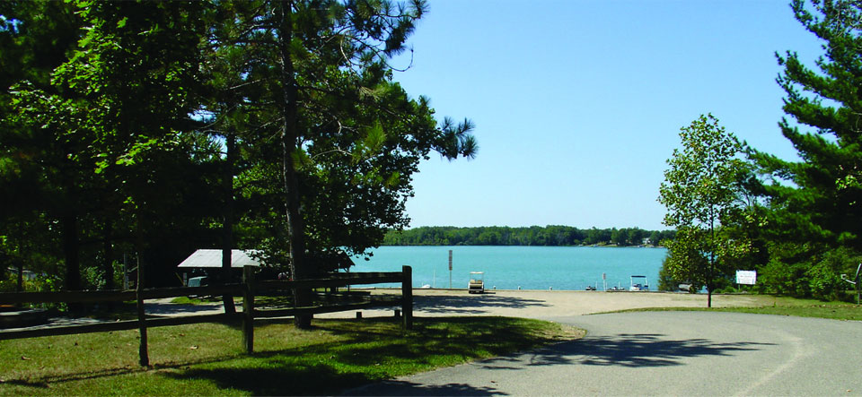 Campground and lake