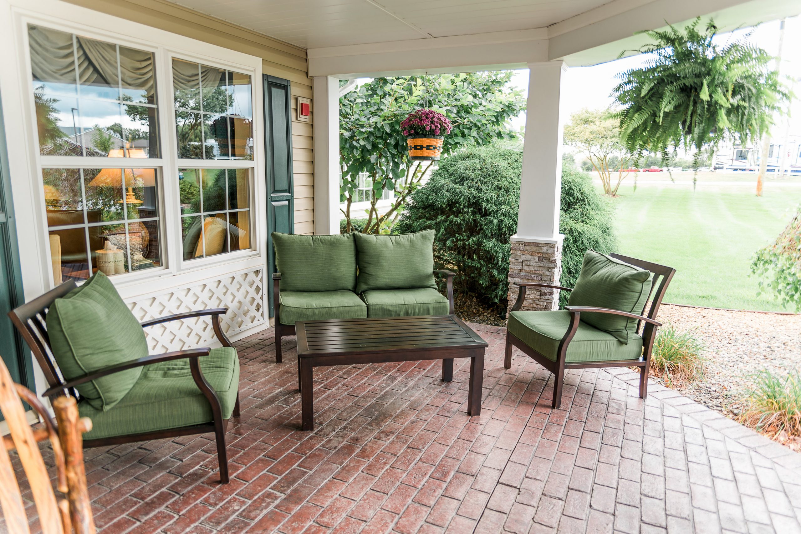 Van Buren Hotel porch