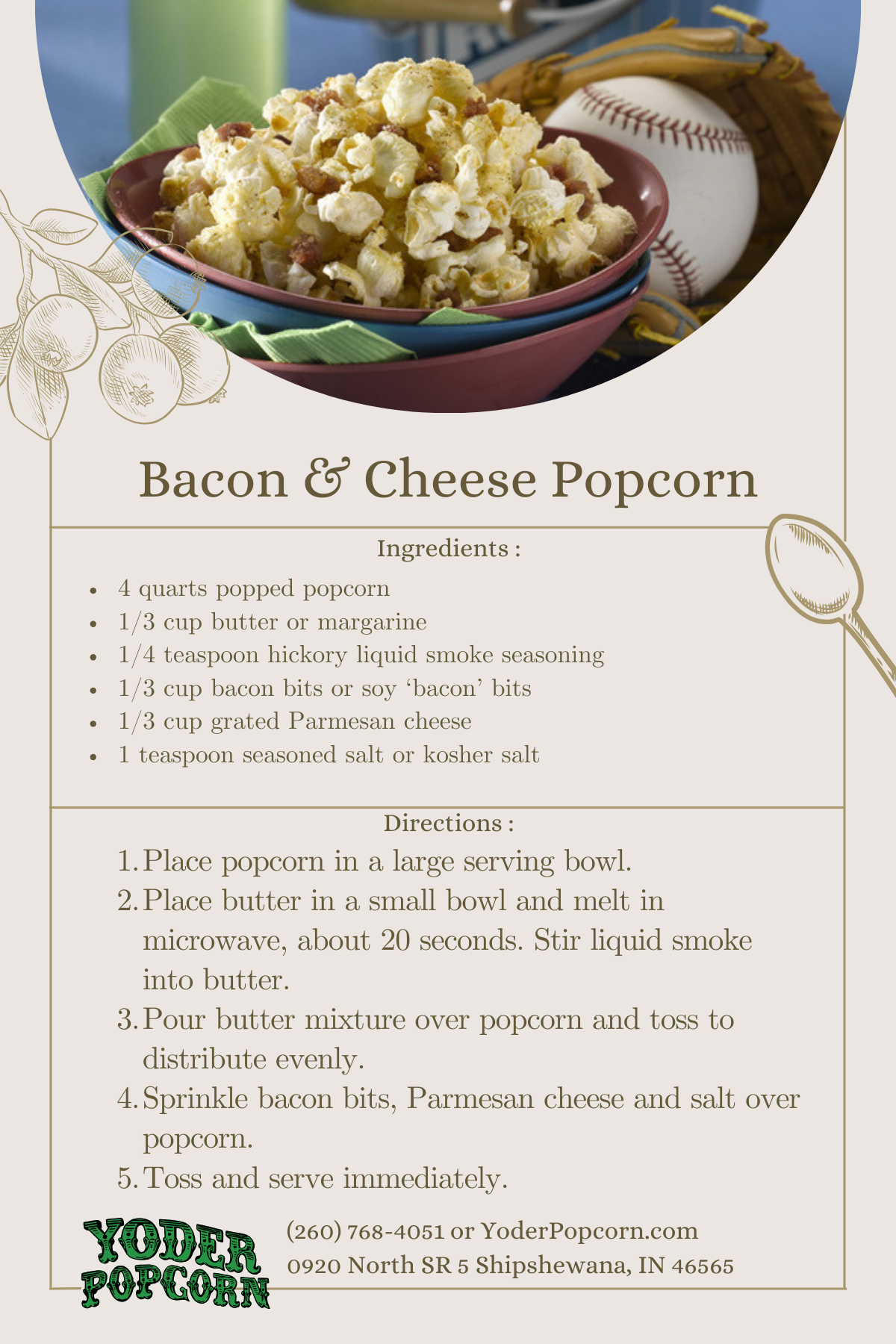 Yoder Popcorn Recipe