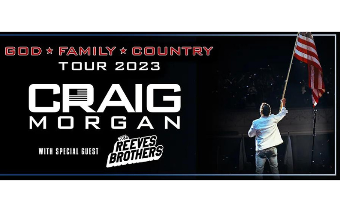 craig morgan god family country tour 2023