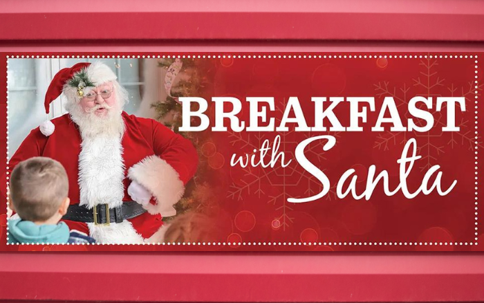 Breakfast with Santa December 7,14, 21