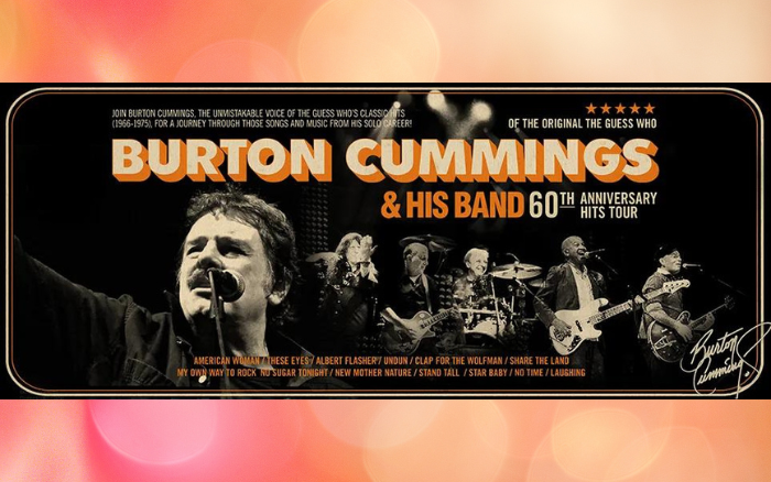 Burton Cummings 60th Ann tour March 28, 2025
