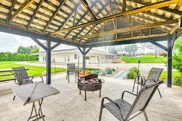 Little Helpers Lodging room back porch