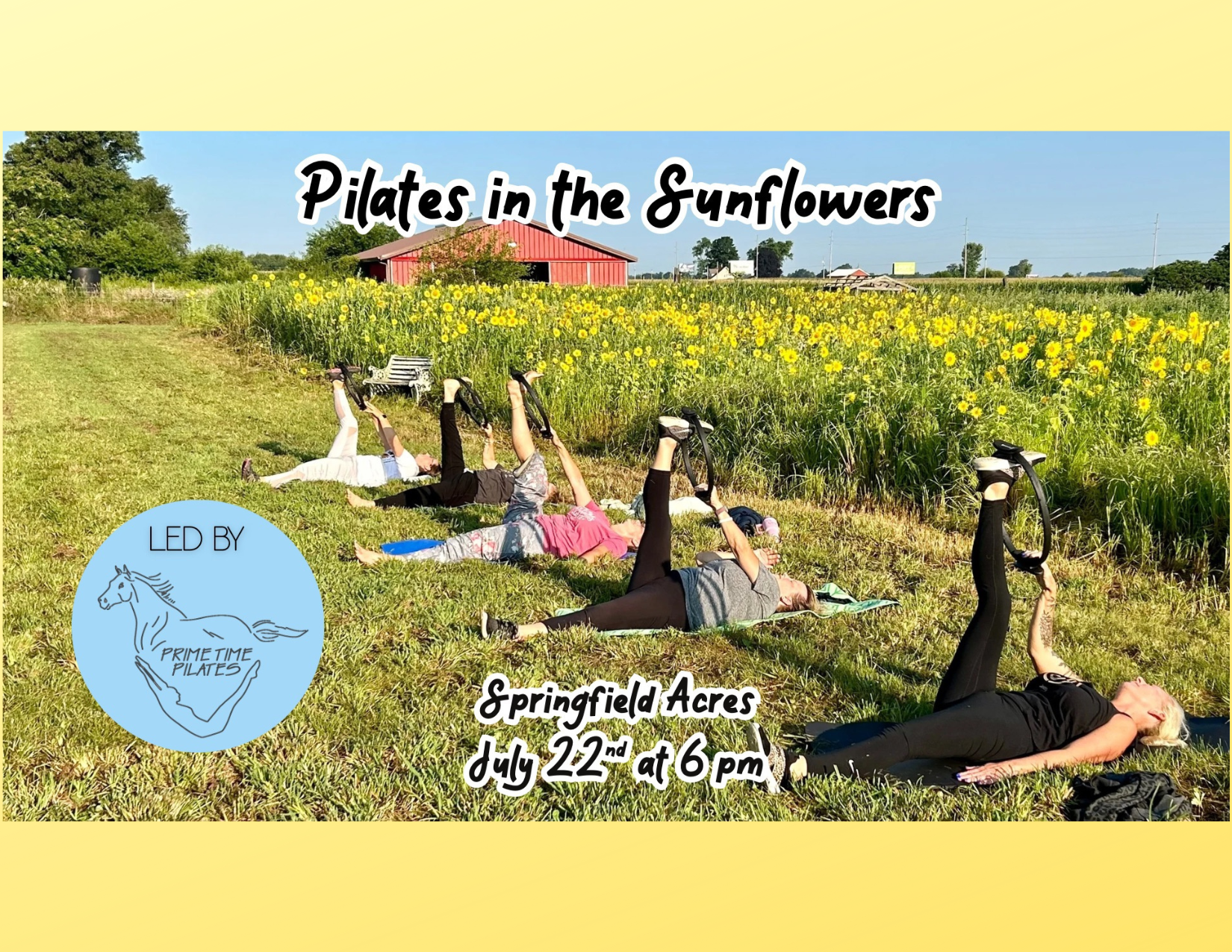 Pilates in the Sunflowers 7-22-25