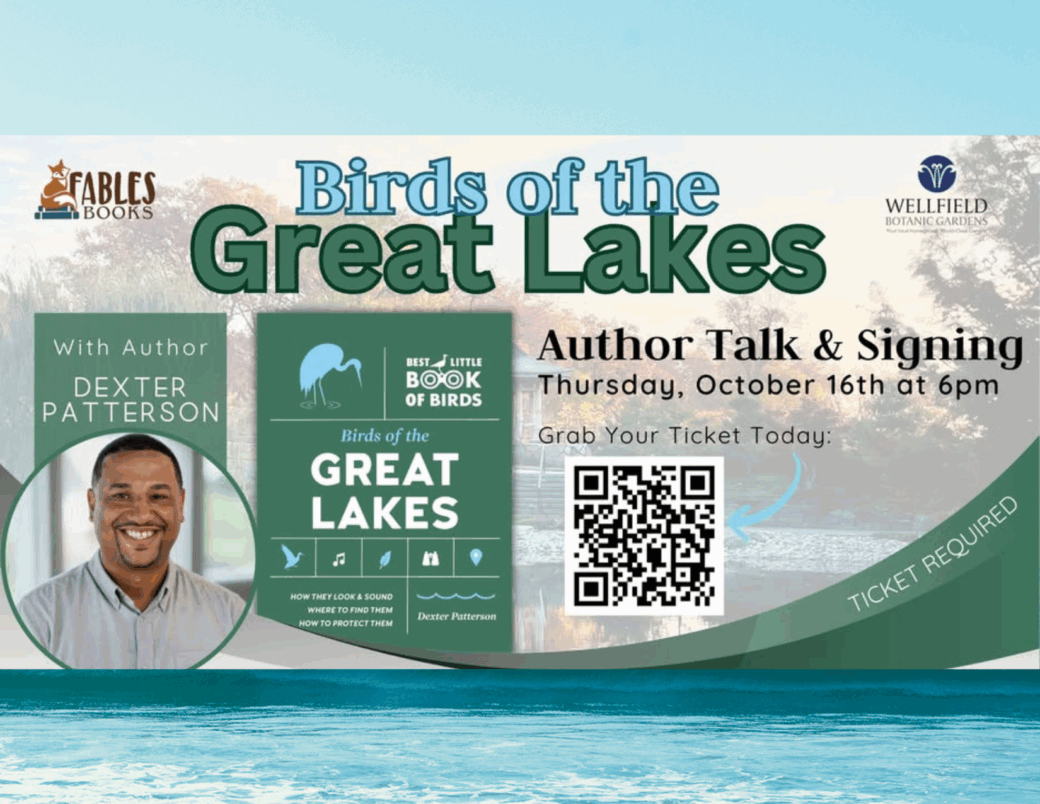 Author Talk: Birds of the Great Lakes 10-16-25