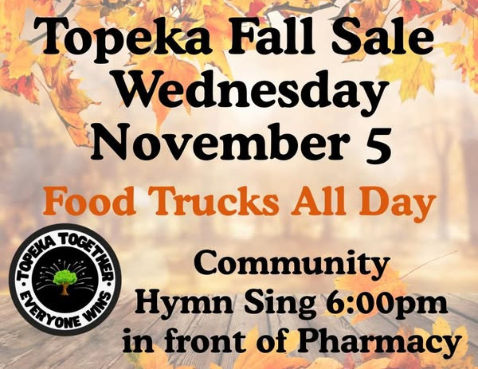 Topeka Fall Sales 11-5-25