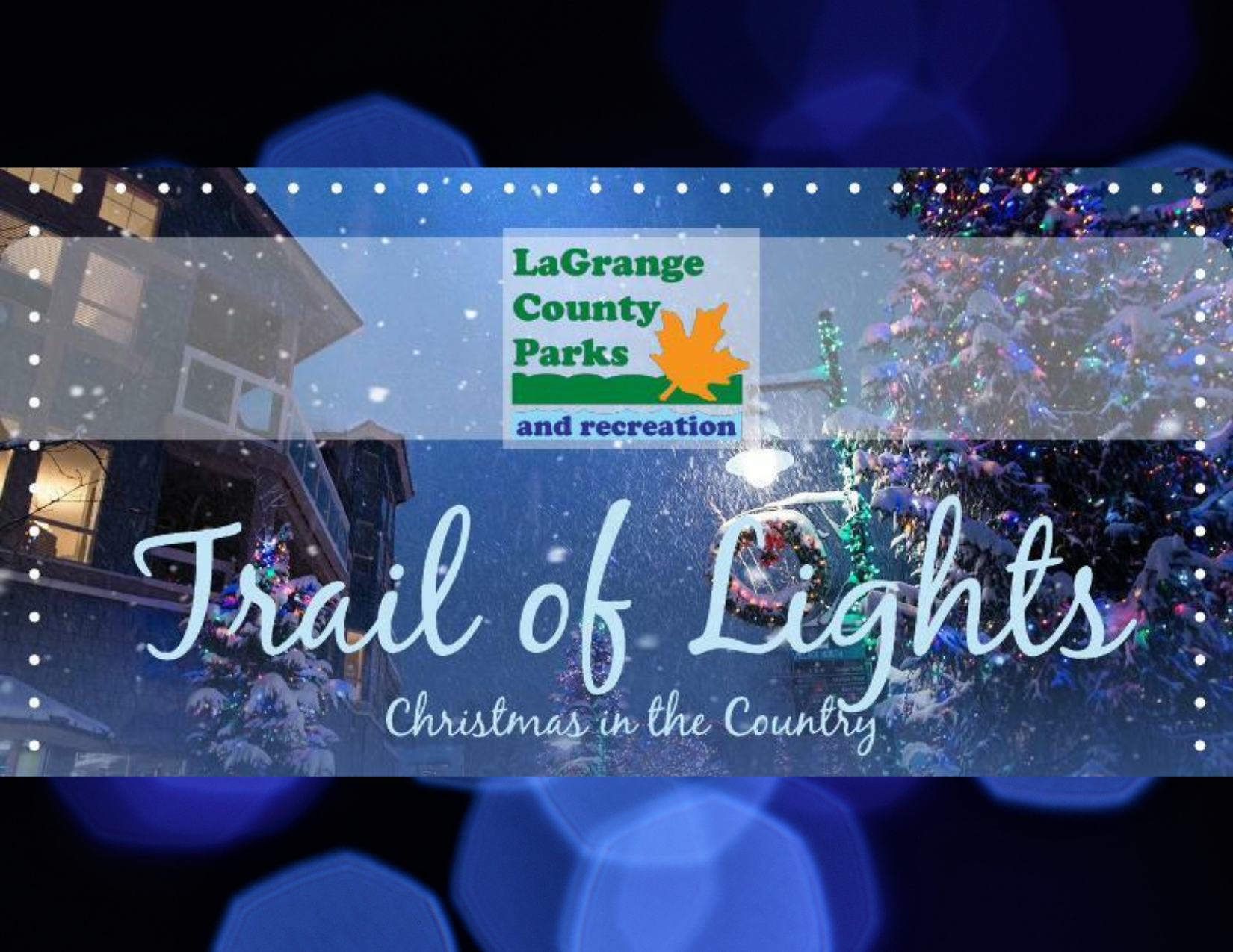Trail of Lights Delt Church Park Dec 13,14,20,21